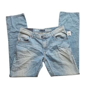 INC International Concepts Sky Blue Straight Leg Jeans